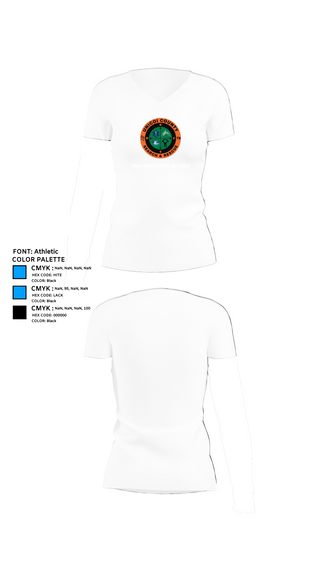 Womens Short Sleeve Vneck Shirt, Unicoi County Search and Rescue, , Teamtime, Team time, sublimation, custom sports apparel, team uniforms, spirit wear, spiritwear, sports uniforms, custom shirts, team store, custom team store, fundraiser sports, apparel fundraiser