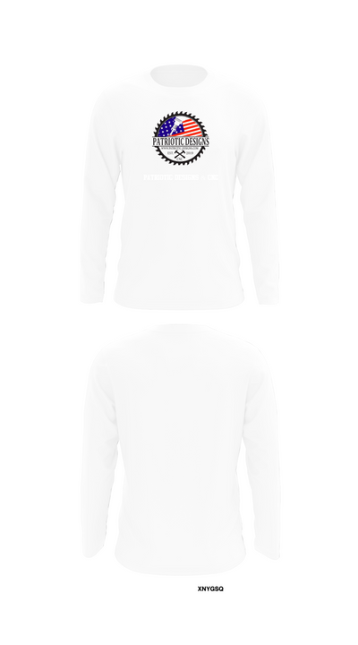 Patriotic Designs & CNC 16336265 Long Sleeve Performance Shirt 8