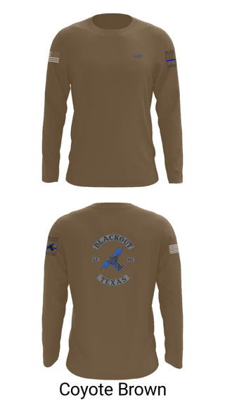 Long Sleeve Performance Shirt, BLACKOUT LE-MC, , Teamtime, Team time, sublimation, custom sports apparel, team uniforms, spirit wear, spiritwear, sports uniforms, custom shirts, team store, custom team store, fundraiser sports, apparel fundraiser