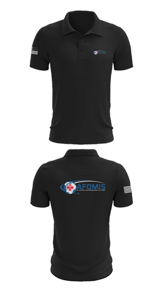 Short Sleeve Performance Polo, AFOMIS, Air Force, Teamtime, Team time, sublimation, custom sports apparel, team uniforms, spirit wear, spiritwear, sports uniforms, custom shirts, team store, custom team store, fundraiser sports, apparel fundraiser