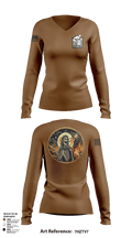 1-144 FA BN 25203641 Women's Long Sleeve V-neck Shirt - 131