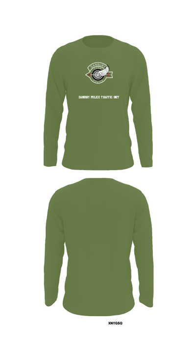 Danbury Police Traffic Unit 20625230 Long Sleeve Performance Shirt - 50