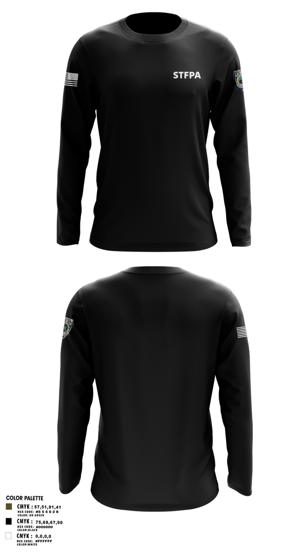 Long Sleeve Performance Polo, STFPA, Police, Teamtime, Team time, sublimation, custom sports apparel, team uniforms, spirit wear, spiritwear, sports uniforms, custom shirts, team store, custom team store, fundraiser sports, apparel fundraiser