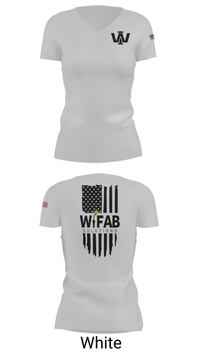 Welding Improvement 94535392 Women's Short Sleeve V-neck Shirt - 19