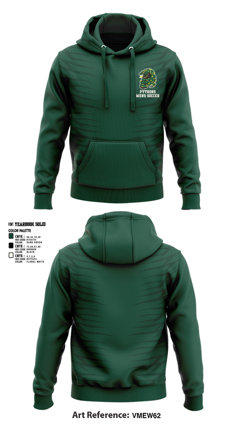Hoodie, PYTHONS, Men's Soccer, Teamtime, Team time, sublimation, custom sports apparel, team uniforms, spirit wear, spiritwear, sports uniforms, custom shirts, team store, custom team store, fundraiser sports, apparel fundraiser