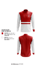 Ely Memorial High School Basketball 45115144 Quarter Zip Jacket - 1