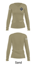 3/6 India Company 67137202 Women's Long Sleeve V-neck Shirt - 97