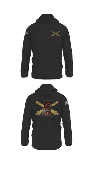 Windbreaker, ALPHA ROCK, Army, Teamtime, Team time, sublimation, custom sports apparel, team uniforms, spirit wear, spiritwear, sports uniforms, custom shirts, team store, custom team store, fundraiser sports, apparel fundraiser