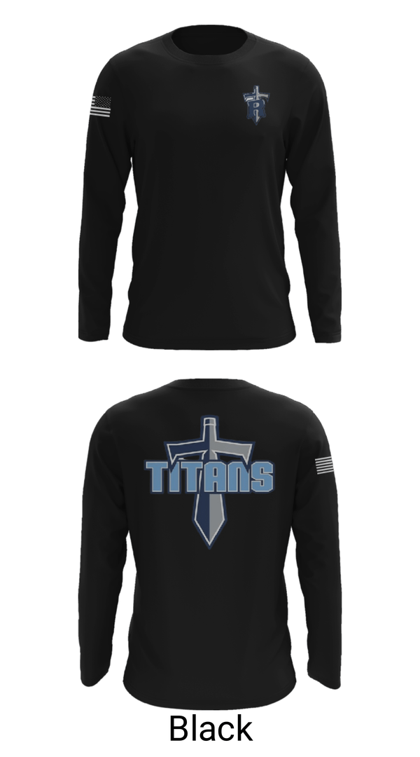Long Sleeve Performance Shirt, Ridgeland High School Baseball, Baseball, Teamtime, Team time, sublimation, custom sports apparel, team uniforms, spirit wear, spiritwear, sports uniforms, custom shirts, team store, custom team store, fundraiser sports, apparel fundraiser