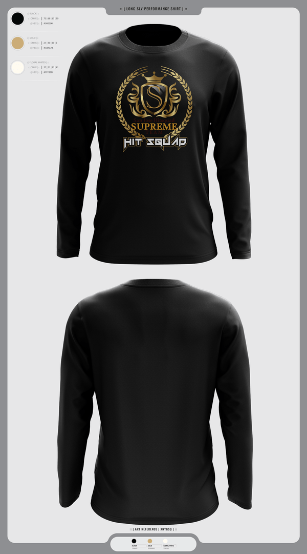 Long Sleeve Performance Shirt, San Jose Hitsquad, , Teamtime, Team time, sublimation, custom sports apparel, team uniforms, spirit wear, spiritwear, sports uniforms, custom shirts, team store, custom team store, fundraiser sports, apparel fundraiser