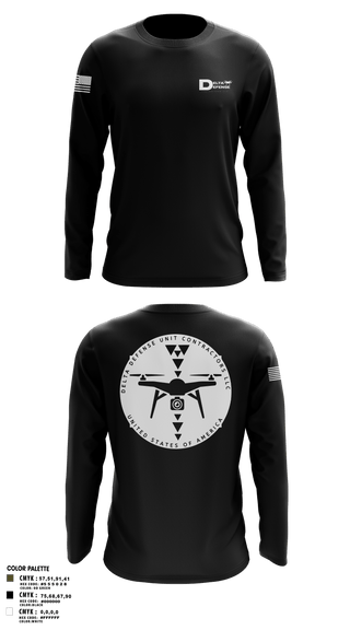 Long Sleeve Performance Shirt, Delta Defense Unit, Police, Teamtime, Team time, sublimation, custom sports apparel, team uniforms, spirit wear, spiritwear, sports uniforms, custom shirts, team store, custom team store, fundraiser sports, apparel fundraiser