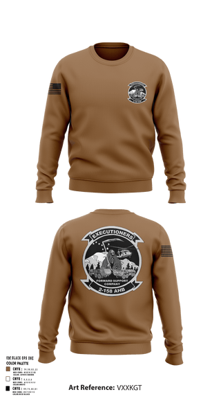 Crew Neck Sweatshirt, Executioners, , Teamtime, Team time, sublimation, custom sports apparel, team uniforms, spirit wear, spiritwear, sports uniforms, custom shirts, team store, custom team store, fundraiser sports, apparel fundraiser