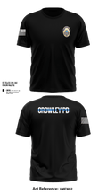 Crowley Police Department 8097883 Short Sleeve Performance Shirt - 288