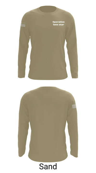 Operation lone star 69451561 Long Sleeve Performance Shirt 86