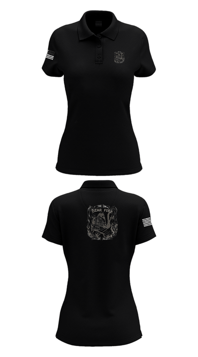 OZARK FIRE 56967541 Women's Short Sleeve Performance Polo  - 35