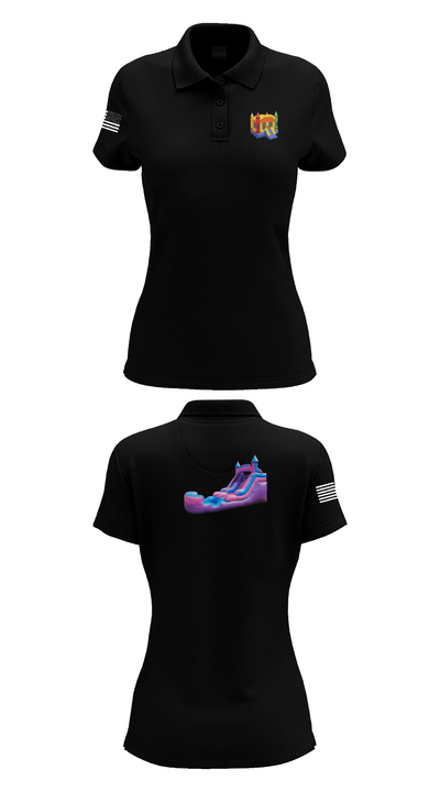 Events By CourtneyB 54190436 Women's Short Sleeve Performance Polo  - 36