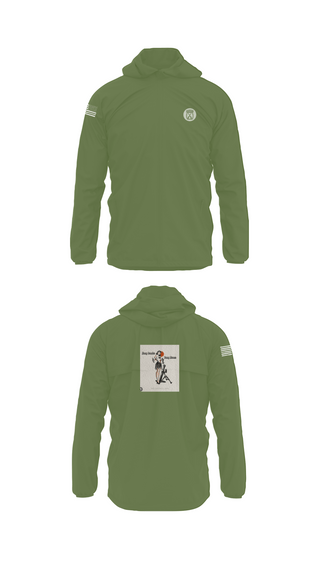 Windbreaker, a-co 2-2in 3/10, Army, Teamtime, Team time, sublimation, custom sports apparel, team uniforms, spirit wear, spiritwear, sports uniforms, custom shirts, team store, custom team store, fundraiser sports, apparel fundraiser