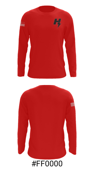 Long Sleeve Performance Shirt, Hilliard Middle-Senior High School, Spirit Store, Teamtime, Team time, sublimation, custom sports apparel, team uniforms, spirit wear, spiritwear, sports uniforms, custom shirts, team store, custom team store, fundraiser sports, apparel fundraiser