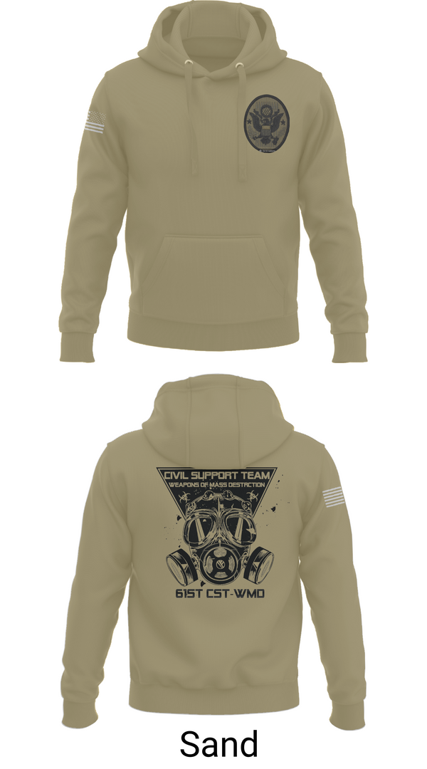 Hoodie, 61st CST, Army, Teamtime, Team time, sublimation, custom sports apparel, team uniforms, spirit wear, spiritwear, sports uniforms, custom shirts, team store, custom team store, fundraiser sports, apparel fundraiser