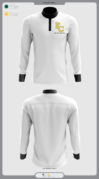 Quarter Zip Jacket, East Chambers High School Basketball, Women's Basketball, Teamtime, Team time, sublimation, custom sports apparel, team uniforms, spirit wear, spiritwear, sports uniforms, custom shirts, team store, custom team store, fundraiser sports, apparel fundraiser