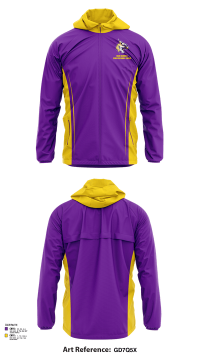 Oak Harbor High School Cheer 2880291 Windbreaker - 114