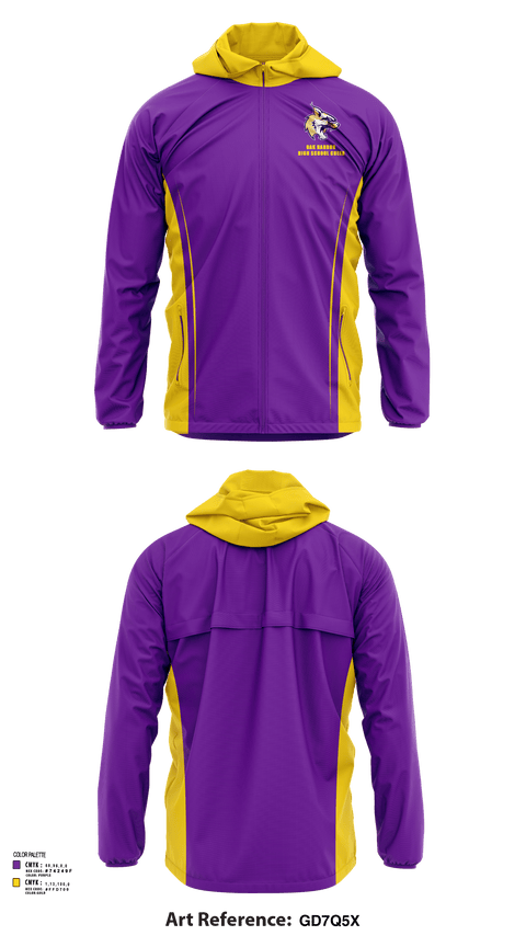 Windbreaker, Oak Harbor High School Cheer, Cheer, Teamtime, Team time, sublimation, custom sports apparel, team uniforms, spirit wear, spiritwear, sports uniforms, custom shirts, team store, custom team store, fundraiser sports, apparel fundraiser