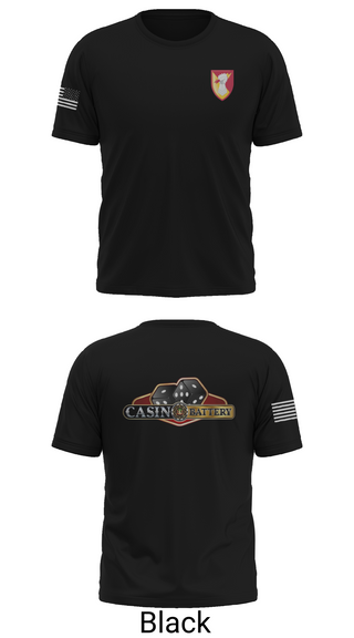 Old School Cotton Feel Shirt, Charlie Battery, 1st Battalion 1st Air Defense Artillery Regiment, , Teamtime, Team time, sublimation, custom sports apparel, team uniforms, spirit wear, spiritwear, sports uniforms, custom shirts, team store, custom team store, fundraiser sports, apparel fundraiser