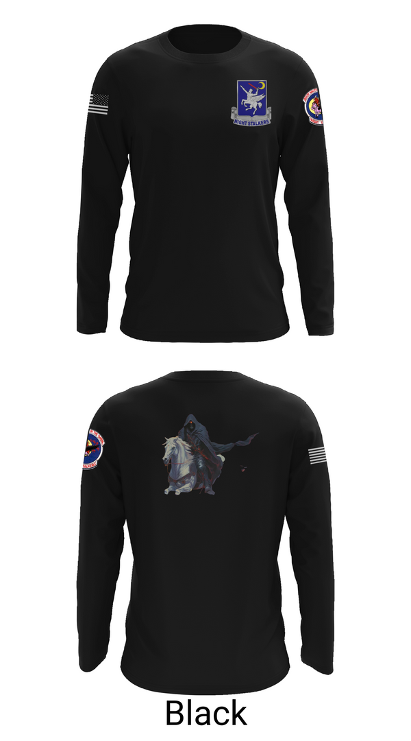 Long Sleeve Performance Shirt, 160th SOAR (A), , Teamtime, Team time, sublimation, custom sports apparel, team uniforms, spirit wear, spiritwear, sports uniforms, custom shirts, team store, custom team store, fundraiser sports, apparel fundraiser