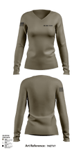 NR JUIC TEXAS 2052729 Women's Long Sleeve V-neck Shirt - 114