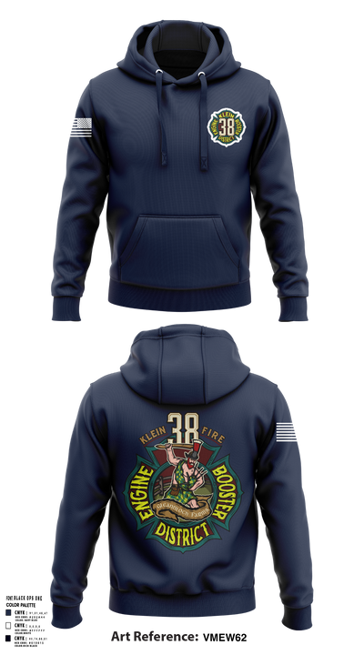 Klein Fire 38 11019570 Hoodie - 158