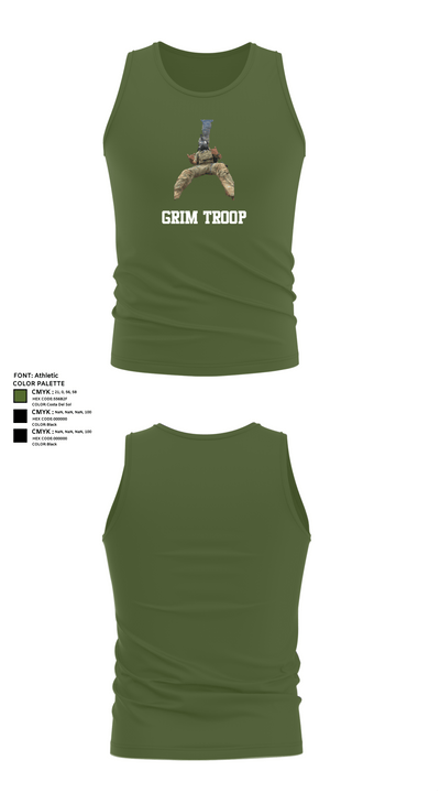 Grim Troop 61547522 Tank Top - 59