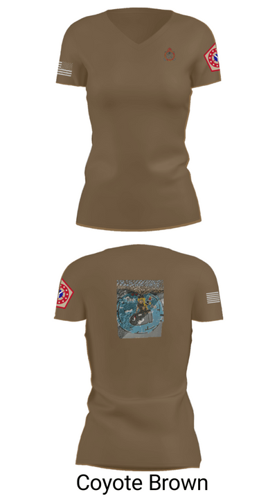 34th DSB 92215836 Women's Short Sleeve V-neck Shirt - 8