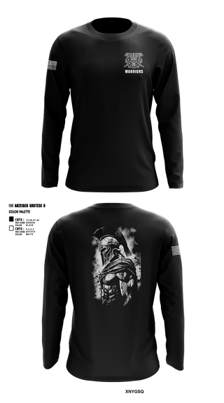 Long Sleeve Performance Shirt, Warriors, Army, Teamtime, Team time, sublimation, custom sports apparel, team uniforms, spirit wear, spiritwear, sports uniforms, custom shirts, team store, custom team store, fundraiser sports, apparel fundraiser