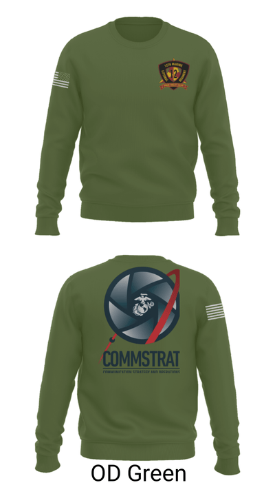 12th MLR COMMSTRAT 81672538 Crew Neck Sweatshirt - 45