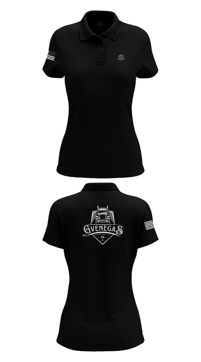G Venegas Trucking LLC 48247969 Women's Short Sleeve Performance Polo  - 36