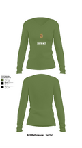 355th MCT 56775137 Women's Long Sleeve V-neck Shirt - 42