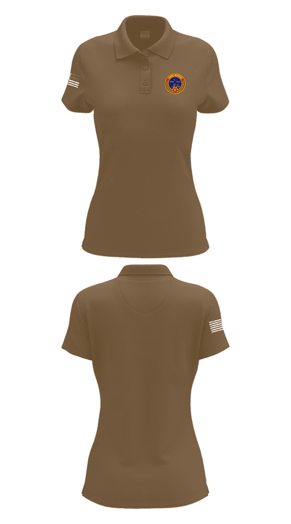 Women's Short Sleeve Performance Polo, Fort meade, Marines, Teamtime, Team time, sublimation, custom sports apparel, team uniforms, spirit wear, spiritwear, sports uniforms, custom shirts, team store, custom team store, fundraiser sports, apparel fundraiser