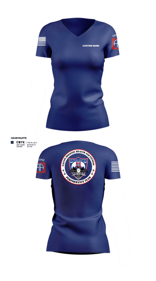 Womens Short Sleeve Vneck Shirt, 2BCT H2F, Army, Teamtime, Team time, sublimation, custom sports apparel, team uniforms, spirit wear, spiritwear, sports uniforms, custom shirts, team store, custom team store, fundraiser sports, apparel fundraiser