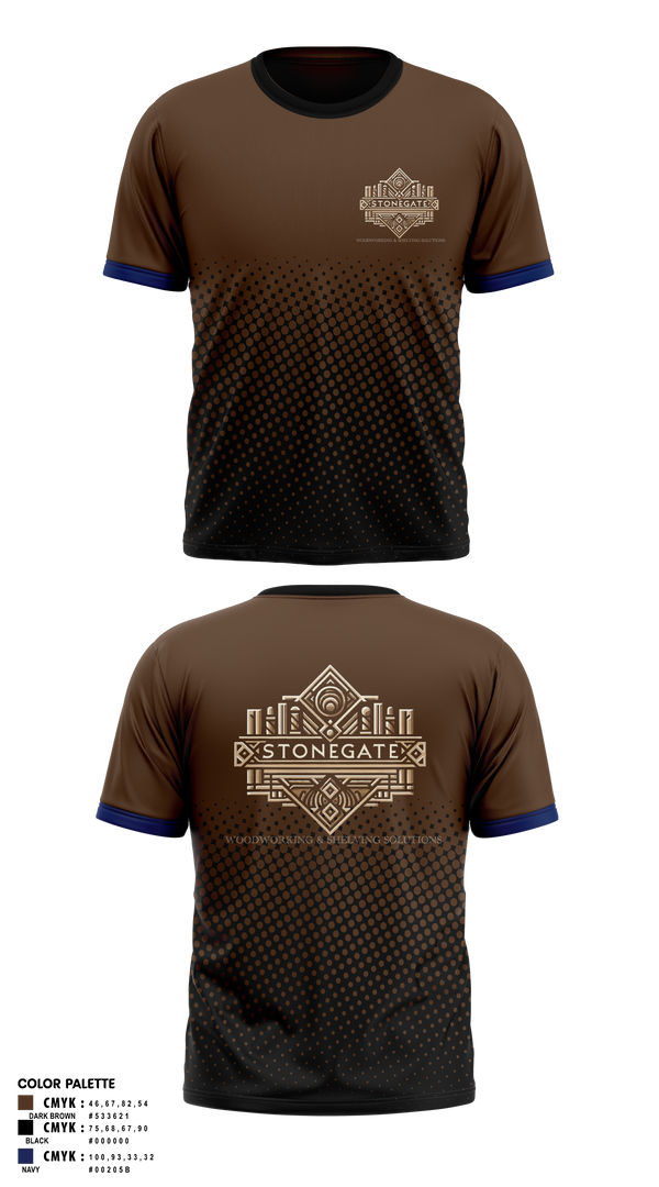 Short Sleeve Performance Shirt, STONEGATE, , Teamtime, Team time, sublimation, custom sports apparel, team uniforms, spirit wear, spiritwear, sports uniforms, custom shirts, team store, custom team store, fundraiser sports, apparel fundraiser