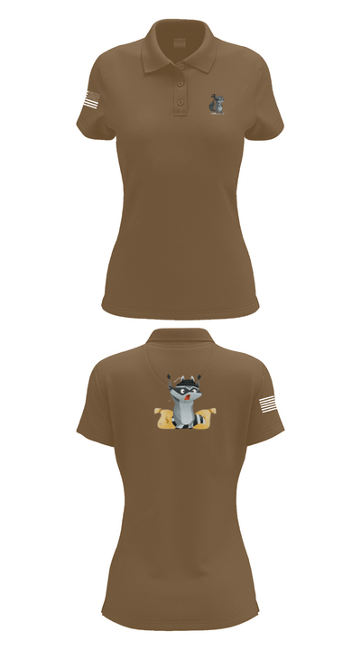 2-2 B Co. 61731928 Women's Short Sleeve Performance Polo  - 15