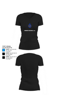 JIMMORES MECHANICAL LLC 82440008 Women's Short Sleeve V-neck Shirt - 37
