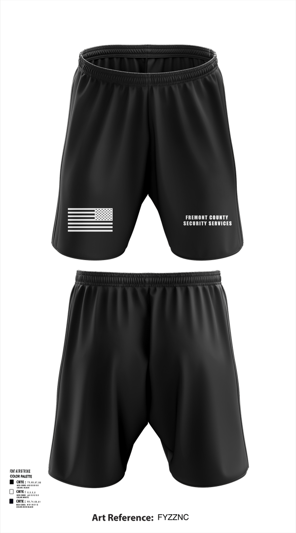 Athletic Shorts With Pockets, Fremont County Security Services, Police, Teamtime, Team time, sublimation, custom sports apparel, team uniforms, spirit wear, spiritwear, sports uniforms, custom shirts, team store, custom team store, fundraiser sports, apparel fundraiser