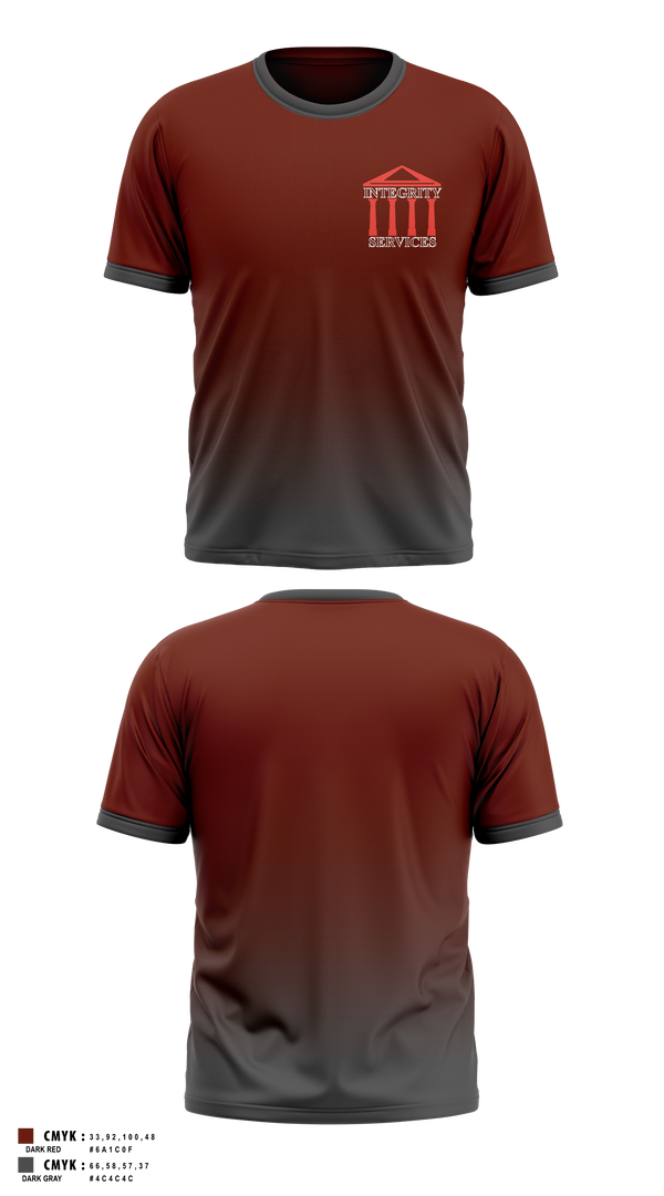 Short Sleeve Performance Shirt, Integrity Services, , Teamtime, Team time, sublimation, custom sports apparel, team uniforms, spirit wear, spiritwear, sports uniforms, custom shirts, team store, custom team store, fundraiser sports, apparel fundraiser