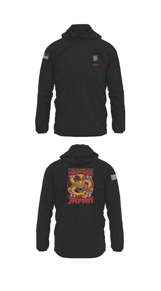 Windbreaker, Transactional Service Center Yokosuka, Navy, Teamtime, Team time, sublimation, custom sports apparel, team uniforms, spirit wear, spiritwear, sports uniforms, custom shirts, team store, custom team store, fundraiser sports, apparel fundraiser