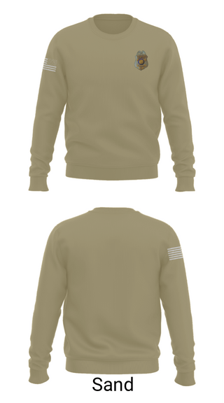 Crew Neck Sweatshirt, Colbert PD, Police, Teamtime, Team time, sublimation, custom sports apparel, team uniforms, spirit wear, spiritwear, sports uniforms, custom shirts, team store, custom team store, fundraiser sports, apparel fundraiser