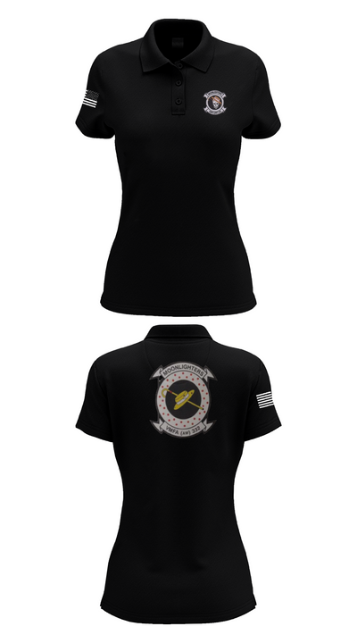 VMFA-332 The Moonlighters 29098342 Women's Short Sleeve Performance Polo  - 35