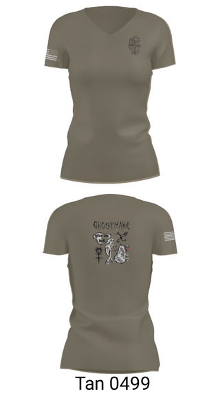 Women's Short Sleeve Vneck Shirt, Ceremonial Platoon, Marines, Teamtime, Team time, sublimation, custom sports apparel, team uniforms, spirit wear, spiritwear, sports uniforms, custom shirts, team store, custom team store, fundraiser sports, apparel fundraiser