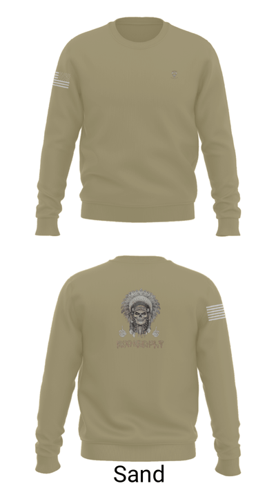 1/149th BCO INF REG 3rd PLT 77342466 Crew Neck Sweatshirt - 85