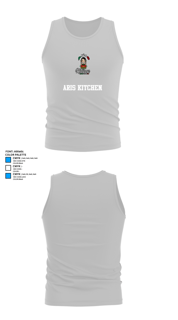 Tank Top, Aris Kitchen, , Teamtime, Team time, sublimation, custom sports apparel, team uniforms, spirit wear, spiritwear, sports uniforms, custom shirts, team store, custom team store, fundraiser sports, apparel fundraiser