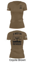 C MED 141 64606356 Women's Short Sleeve V-neck Shirt - 8